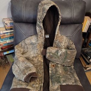 Boys Carhartt Jacket Camo